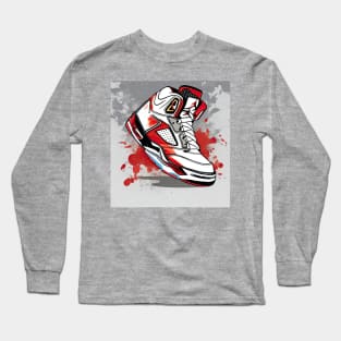 AJ 5 - Street Art - Comic book style Long Sleeve T-Shirt